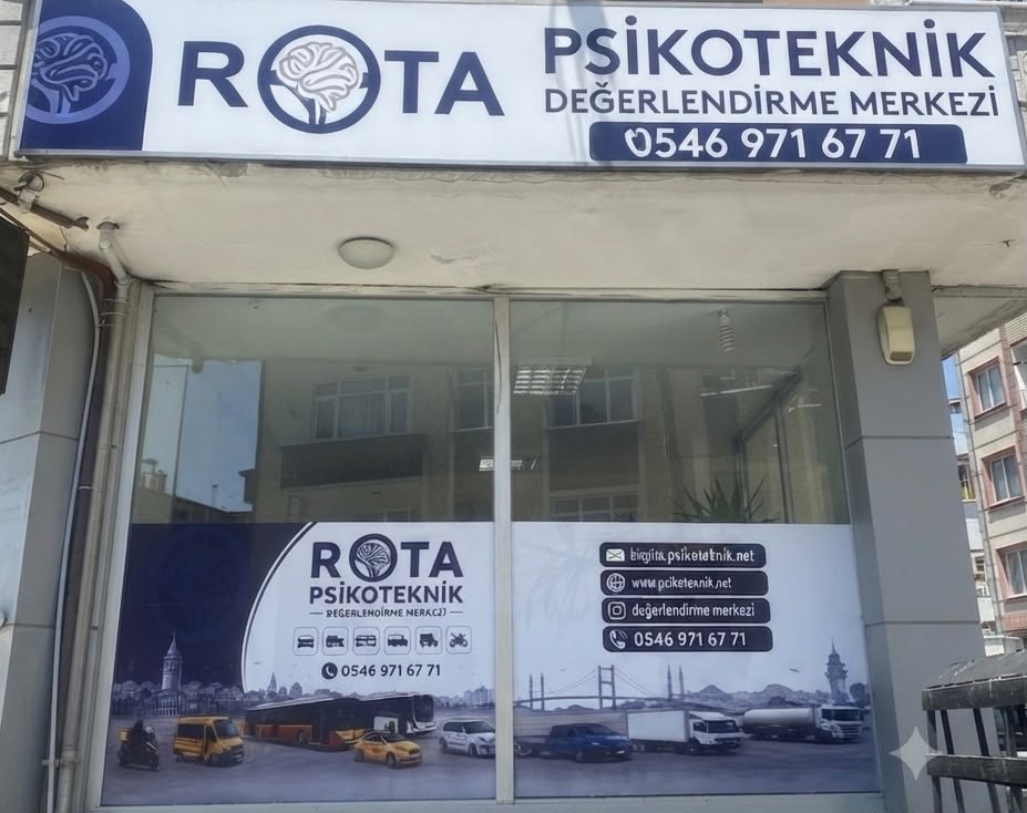 ROTA Psikoteknik ön cephe görünümü