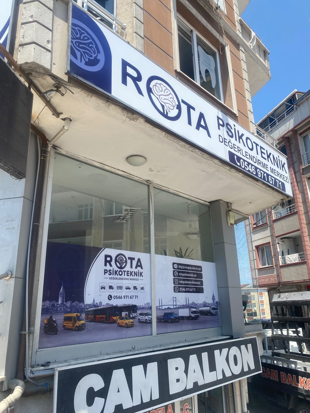 ROTA Psikoteknik dış cephe görünümü